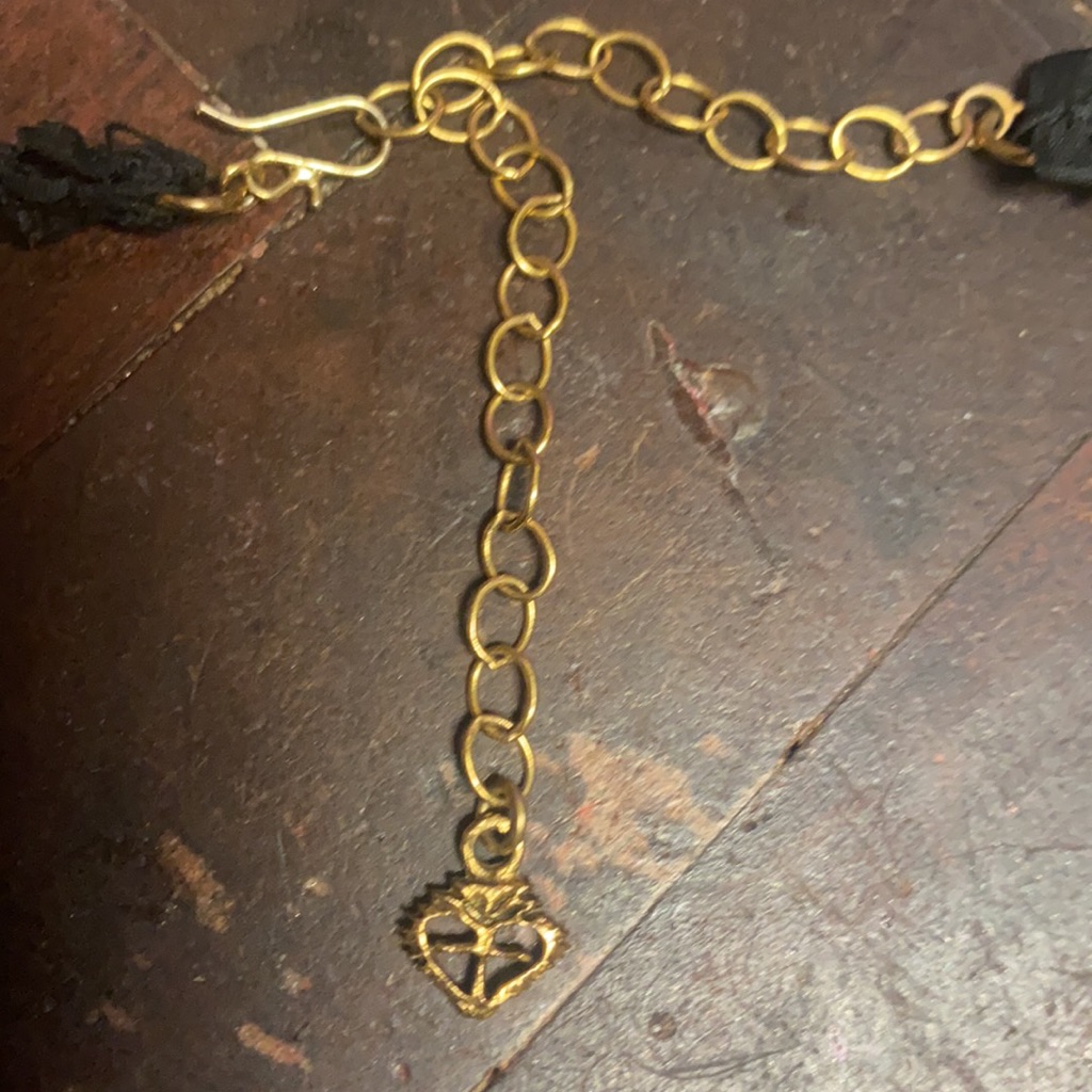 Virgin Saints & Angels Save The Bees Choker Golden — image 3 of 5